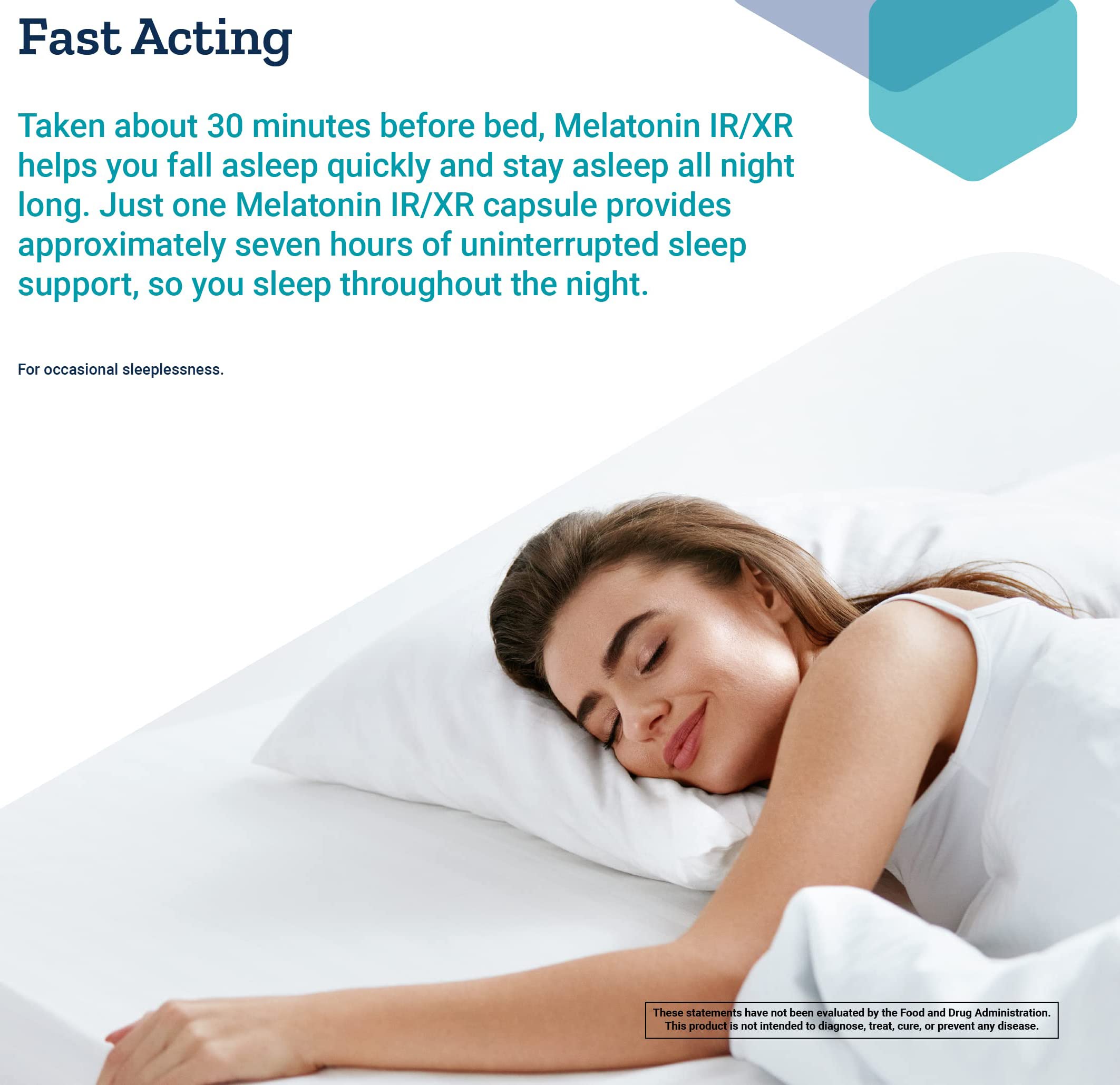 Life Extension Melatonin IR/XR 120 Capsules packaging