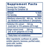 Life Extension Migra-Eeze supplement ingredients list