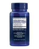 Life Extension Milk Thistle Extract 750 mg side view of bottle