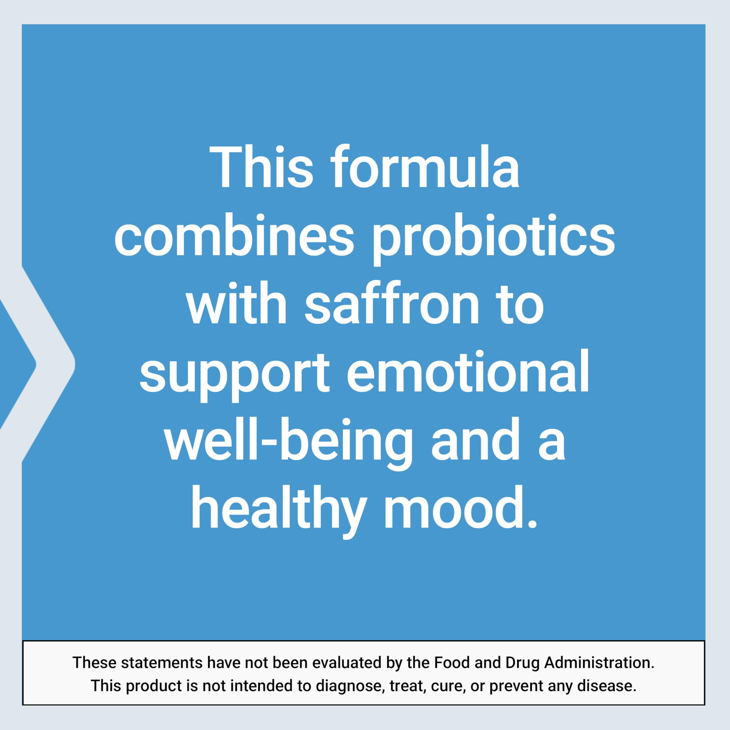 Life Extension Mood Probiotic Blend 357mg capsule in hand