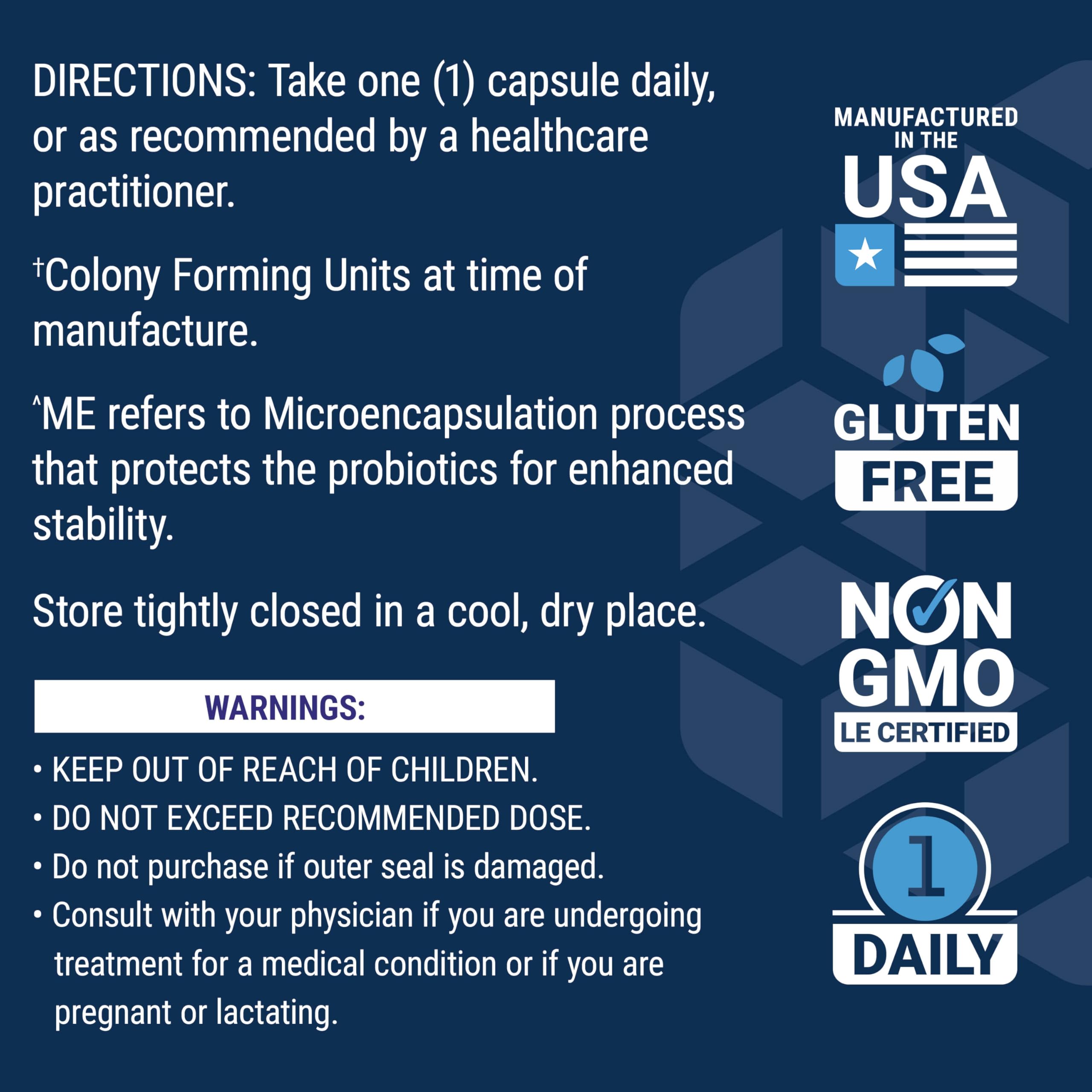 Life Extension Mood Probiotic Blend 357mg on a kitchen counter