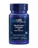 Life Extension Mushroom daily wellness with Beta Glucans 30 capsules front view