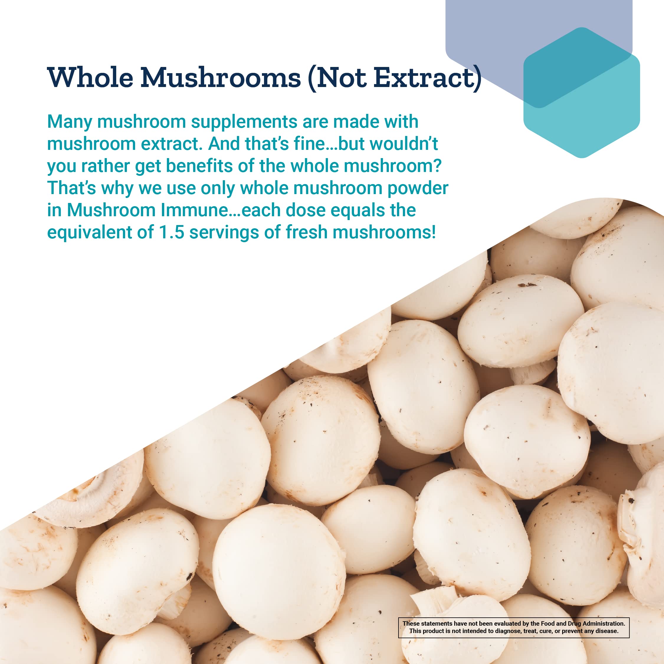 Life Extension Mushroom daily wellness with Beta Glucans capsules in a hand