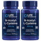 Life Extension N-Acetyl-L-Cysteine 600mg supplement bottle front view