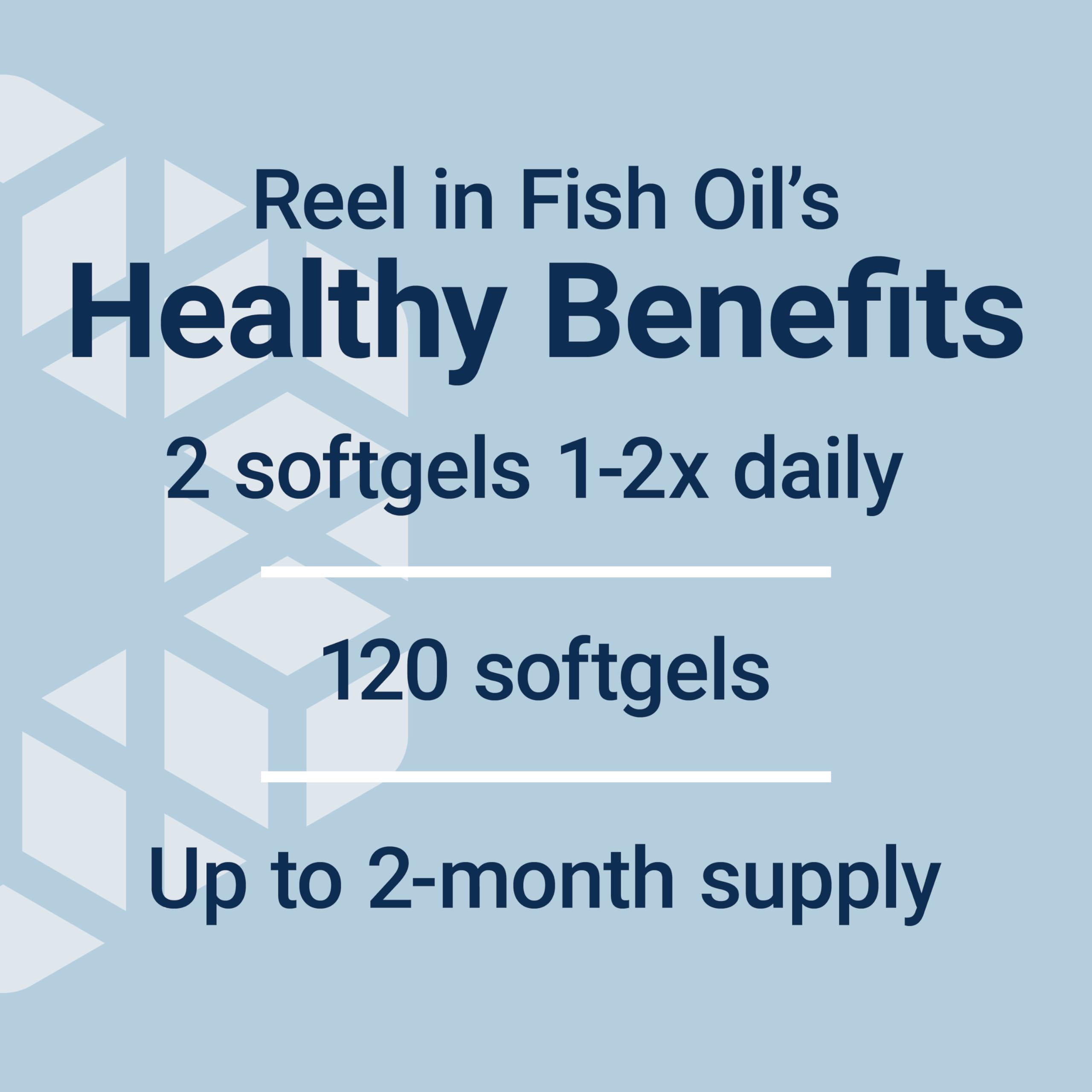 Life Extension Omega-3 Fish Oil 2000mg capsules in a hand