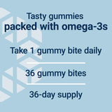Life Extension Omega-3 Fish Oil Gummy Bites nutritional information