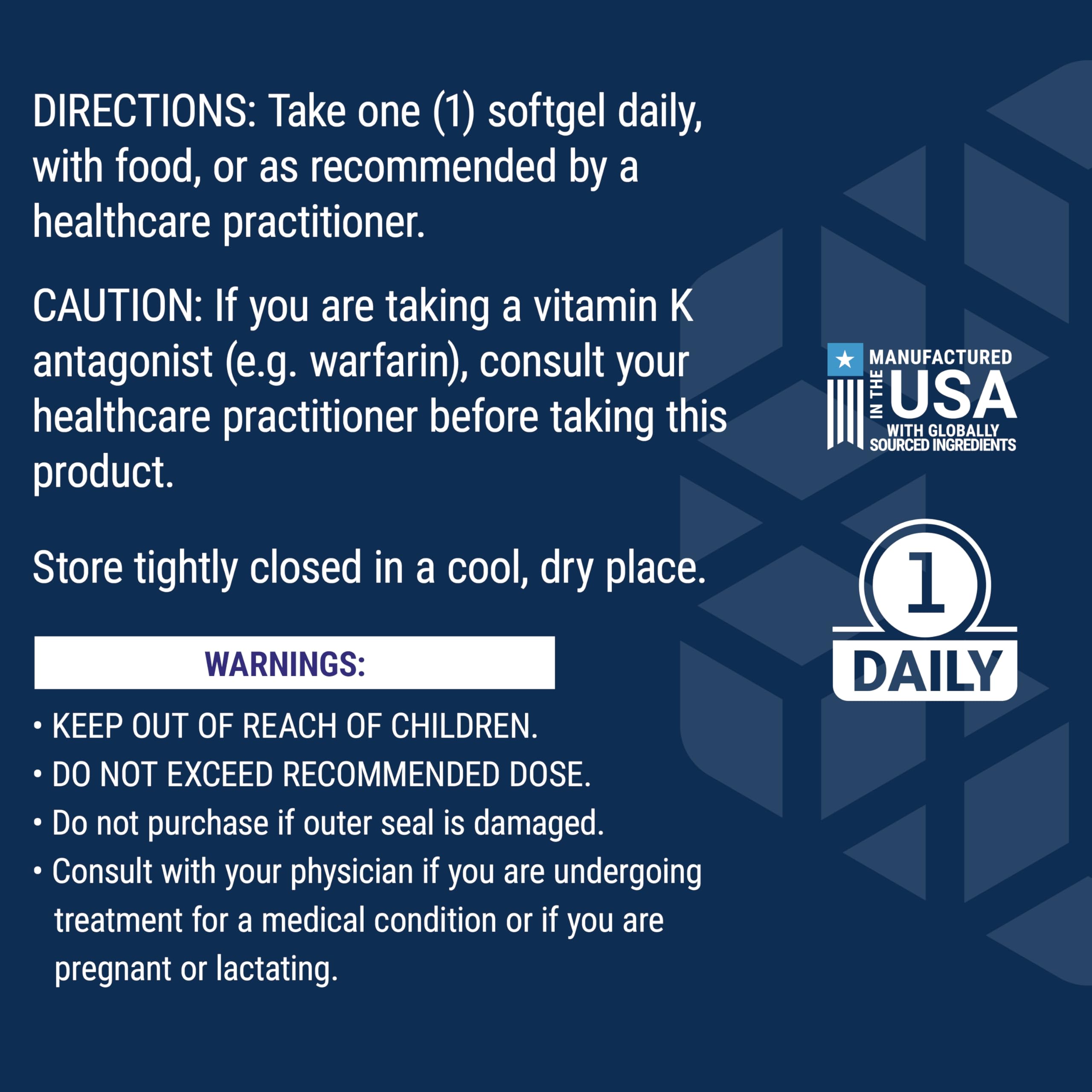 Life Extension Once-Daily Health support Multivitamin softgel in hand
