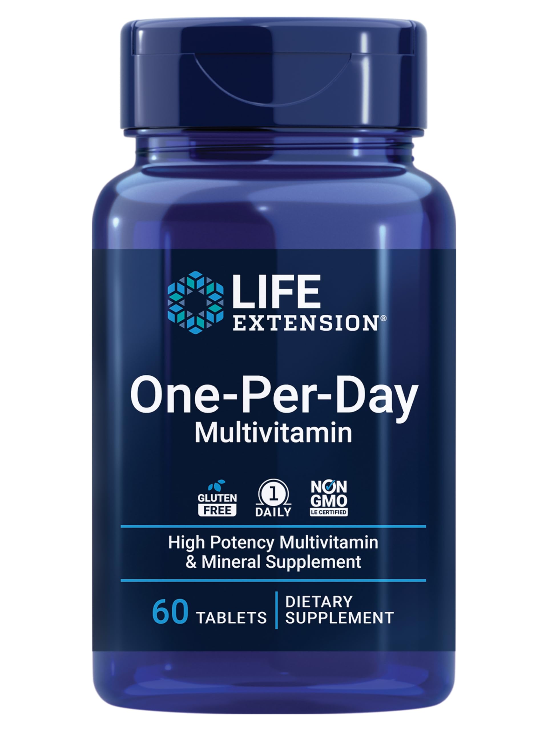 Life Extension One-Per-Day Multivitamin front view packaging