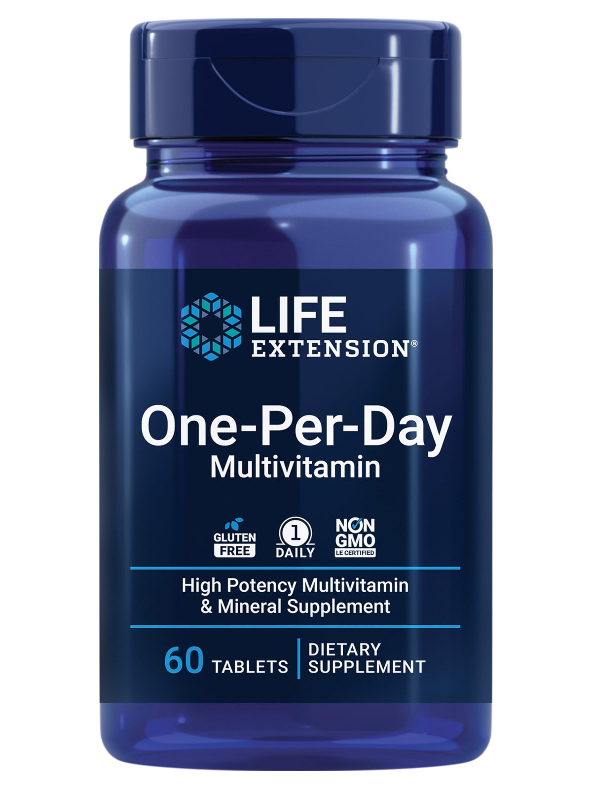 Life Extension One-Per-Day Multivitamin front view packaging