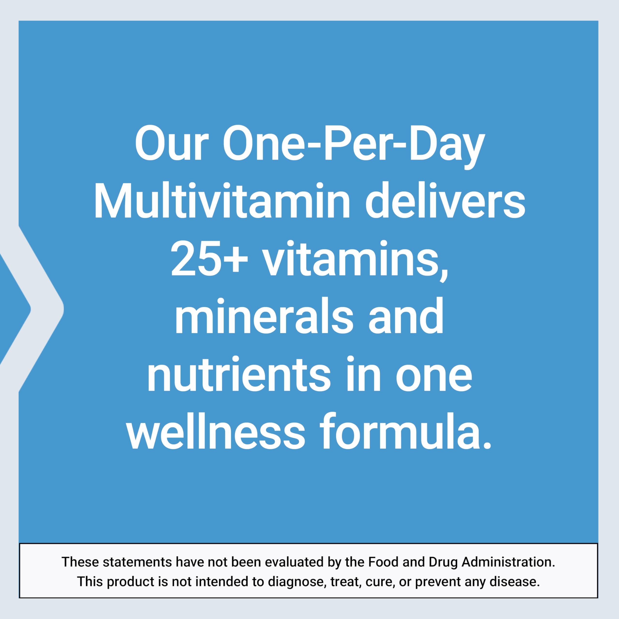 Life Extension One-Per-Day Multivitamin packaging on a wooden table