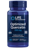 Life Extension Optimized Quercetin 250mg supplement front view