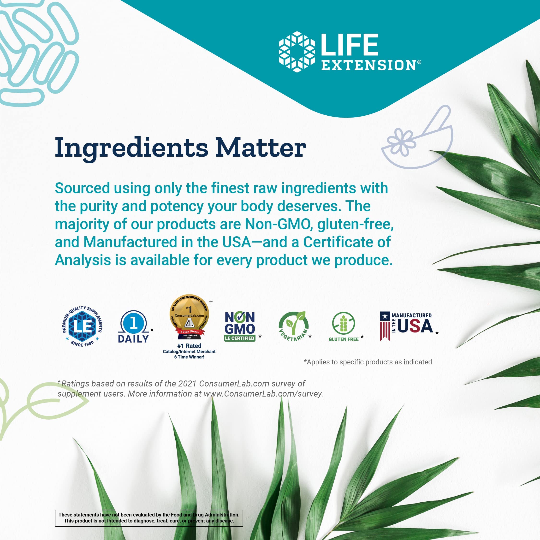 Life Extension Potassium 99mg with Extend-Release Magnesium 250mg packaging