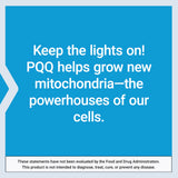 Life Extension PQQ 10 mg Multivitamin Capsules back view
