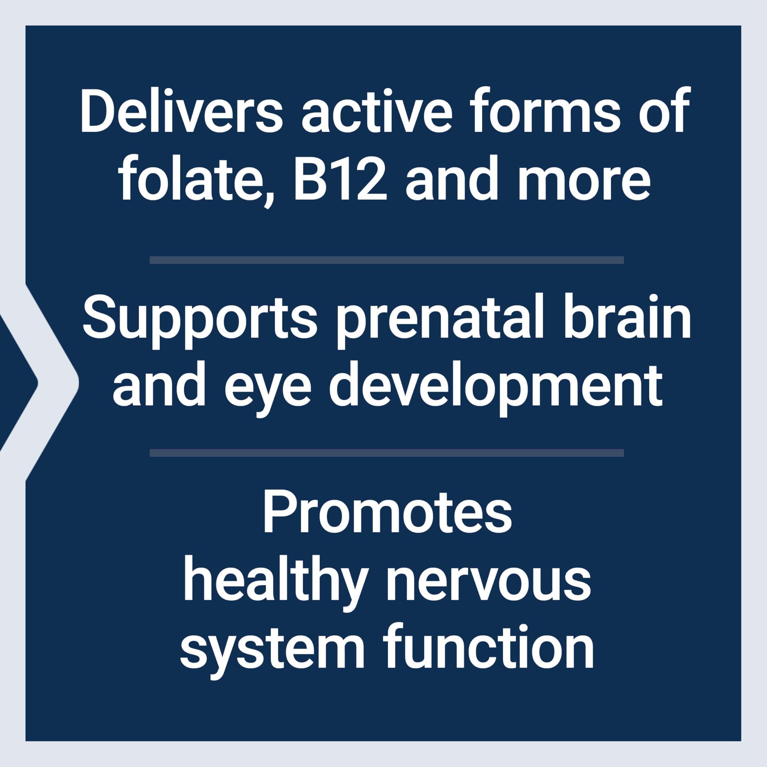 Life Extension Prenatal Advantage Multivitamin nutritional information