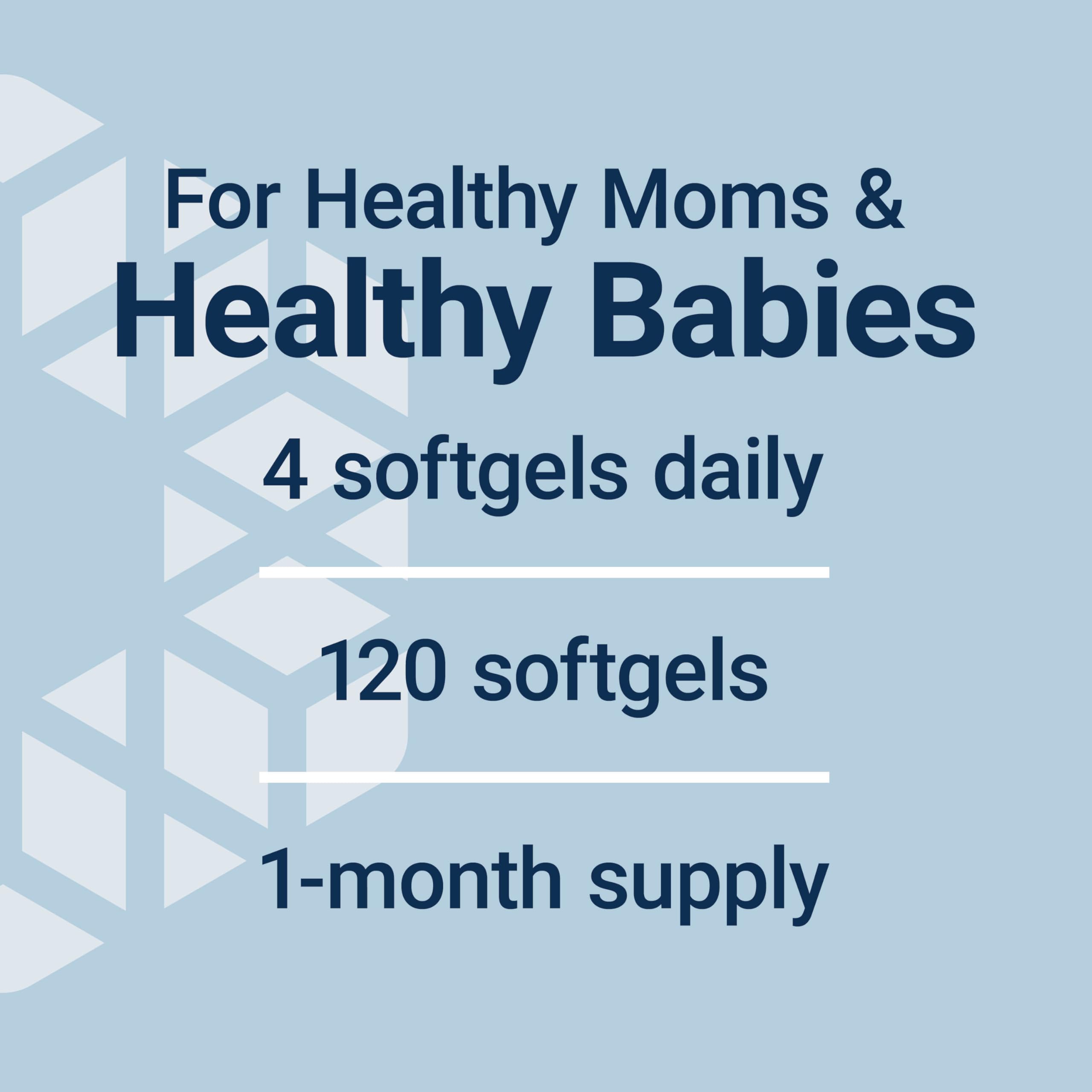 Life Extension Prenatal Advantage Multivitamin softgels in a hand