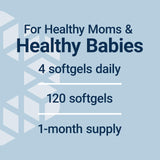 Life Extension Prenatal Advantage Multivitamin softgels in a hand