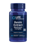Life Extension Reishi Extract Mushroom Complex front view of packaging