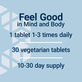 Life Extension SAMe 200mg supplement on a wooden table