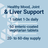 Life Extension SAMe 400mg supplement with ingredients list