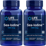 Life Extension Sea Iodine 2 Pack front view with 150 vegetarian capsules