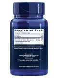 Life Extension Selenium Supplement 200 mcg back view