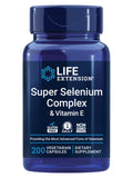 Life Extension Selenium Supplement 200 mcg front view