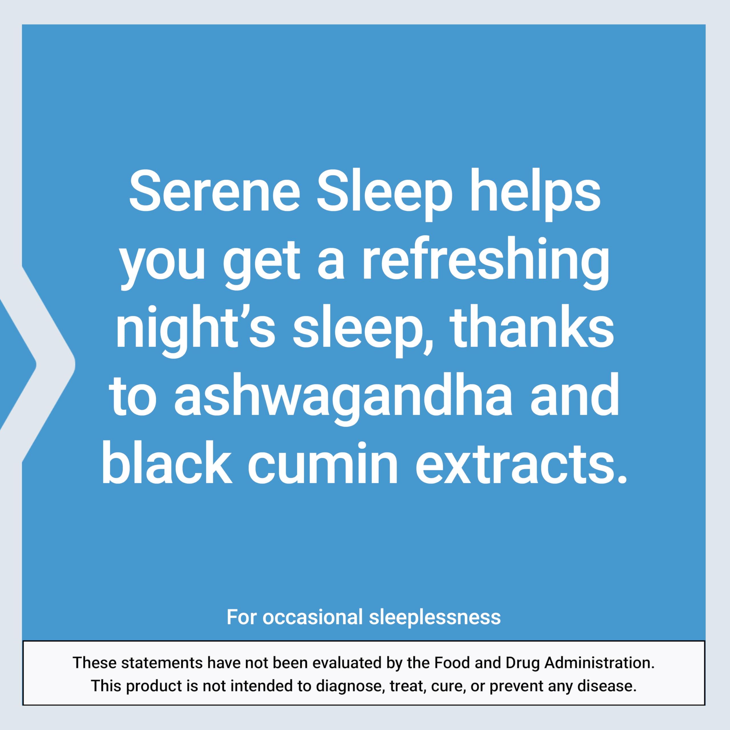 Life Extension Serene Sleep Supplement ingredients list