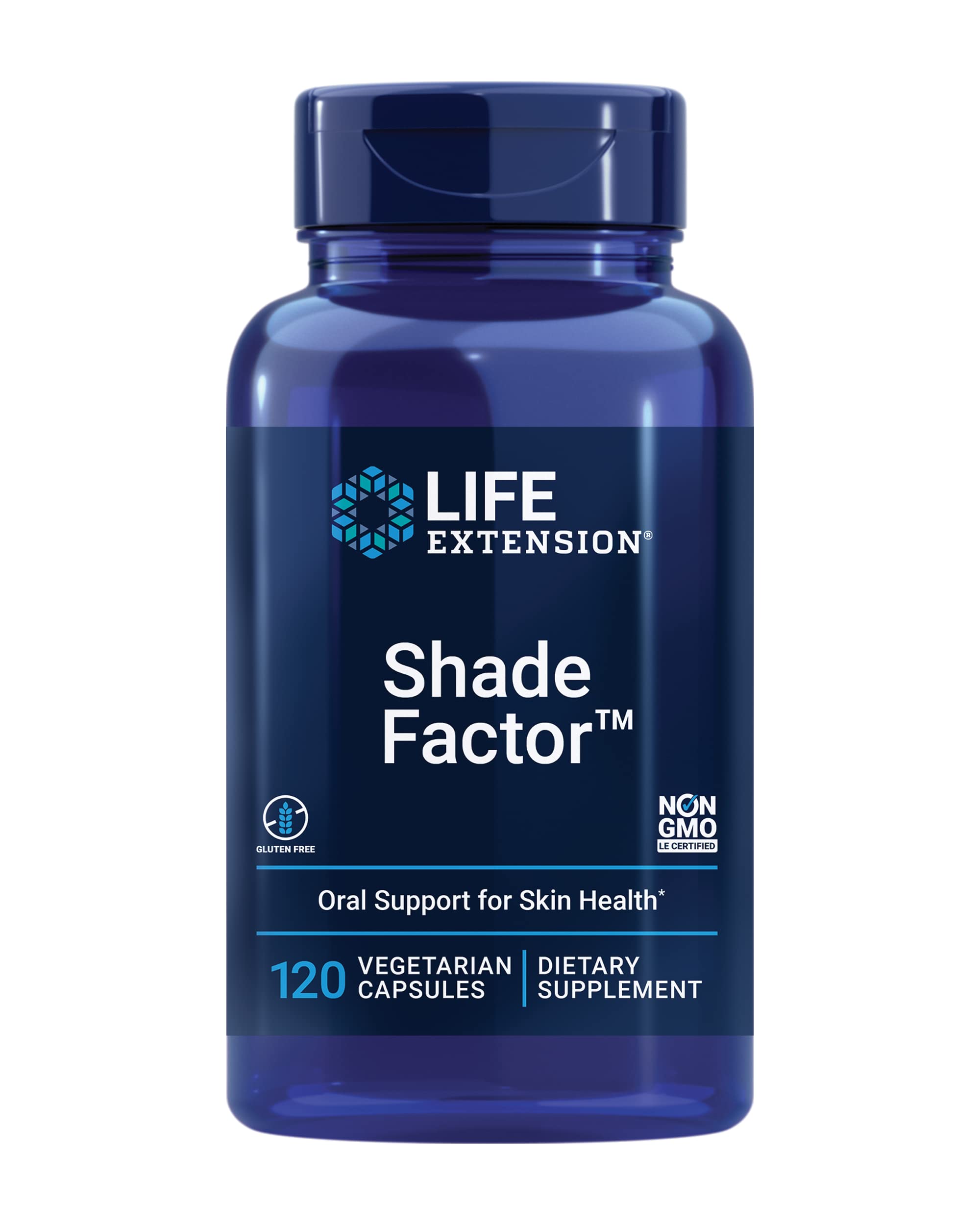 Life Extension Shade Factor™ 120 capsules front view
