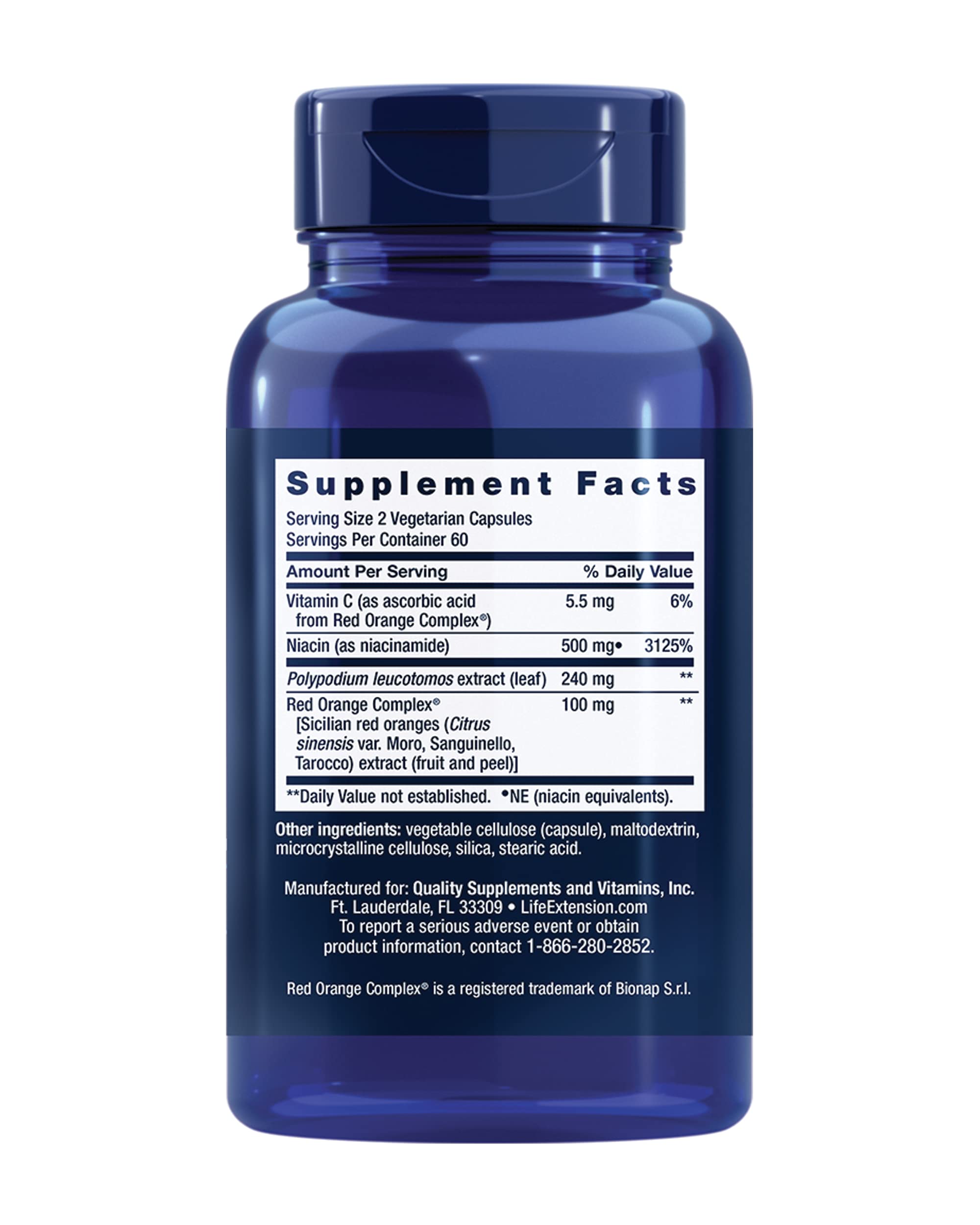 Life Extension Shade Factor™ bottle with label
