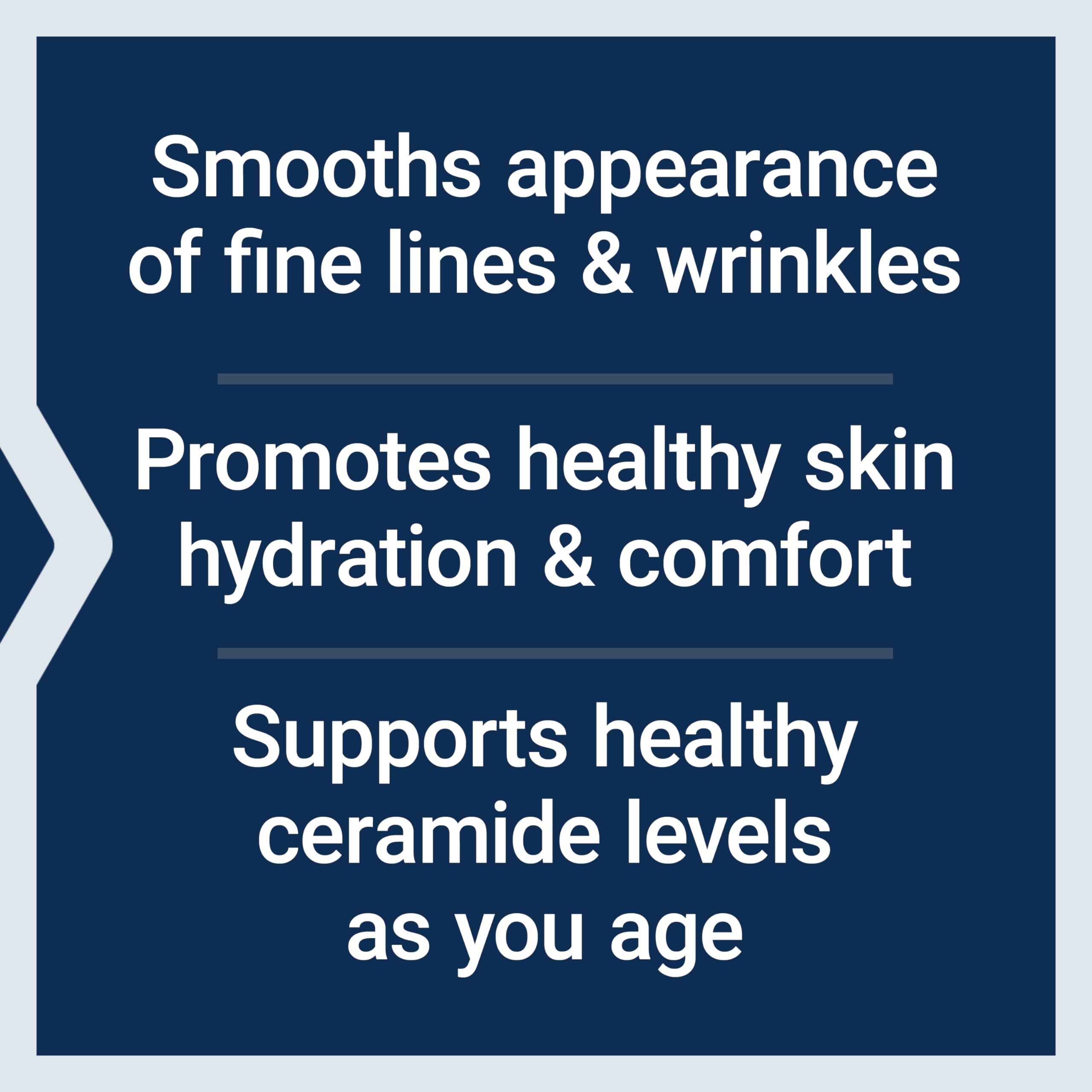 Life Extension Skin Restoring Ceramides 350mg supplement bottle with label