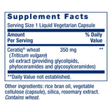 Life Extension Skin Restoring Ceramides 350mg supplement side view