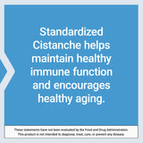Life Extension Standardized Cistanche capsules with ingredients list