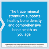 Life Extension Strontium Caps 750mg capsules on a wooden table