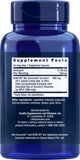 Life Extension Super Bio Curcumin 400mg Capsules side view with label