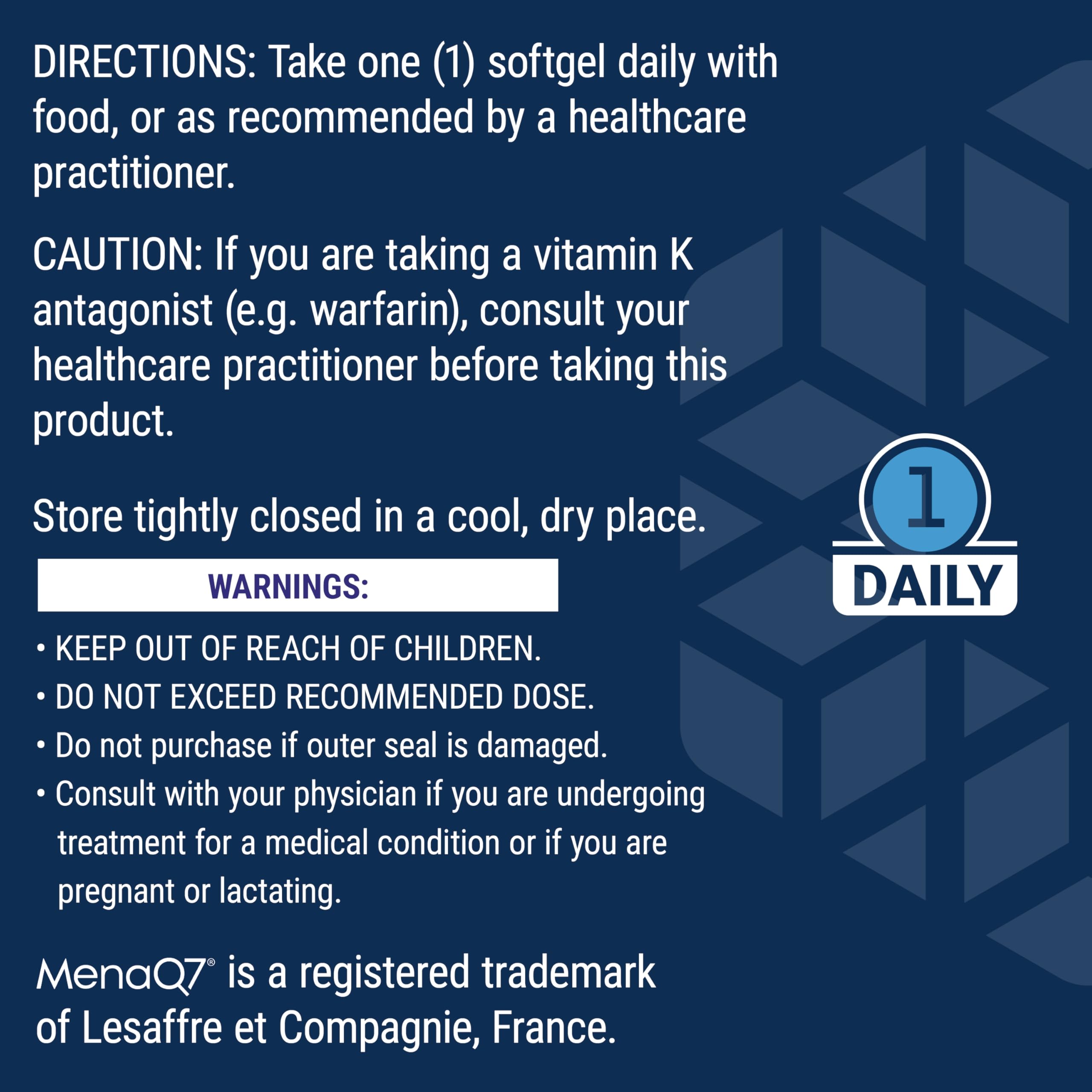 Life Extension Super K Vitamin K1 and K2 supplement softgels in hand