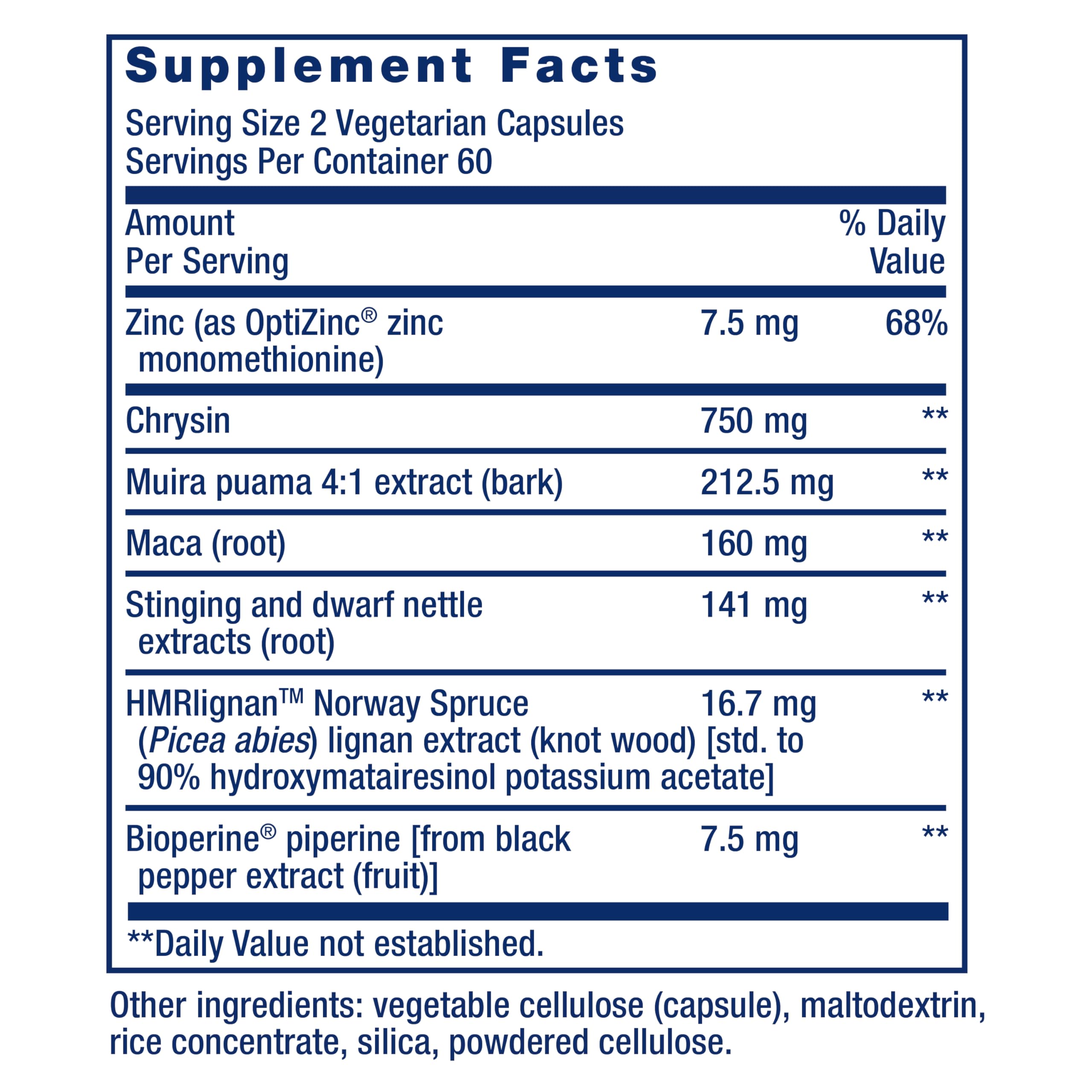 Life Extension Super Miraforte multivitamin back view