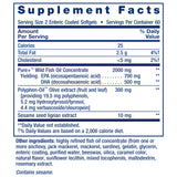 Life Extension Super Omega-3 Fish Oil 2000mg capsule close-up
