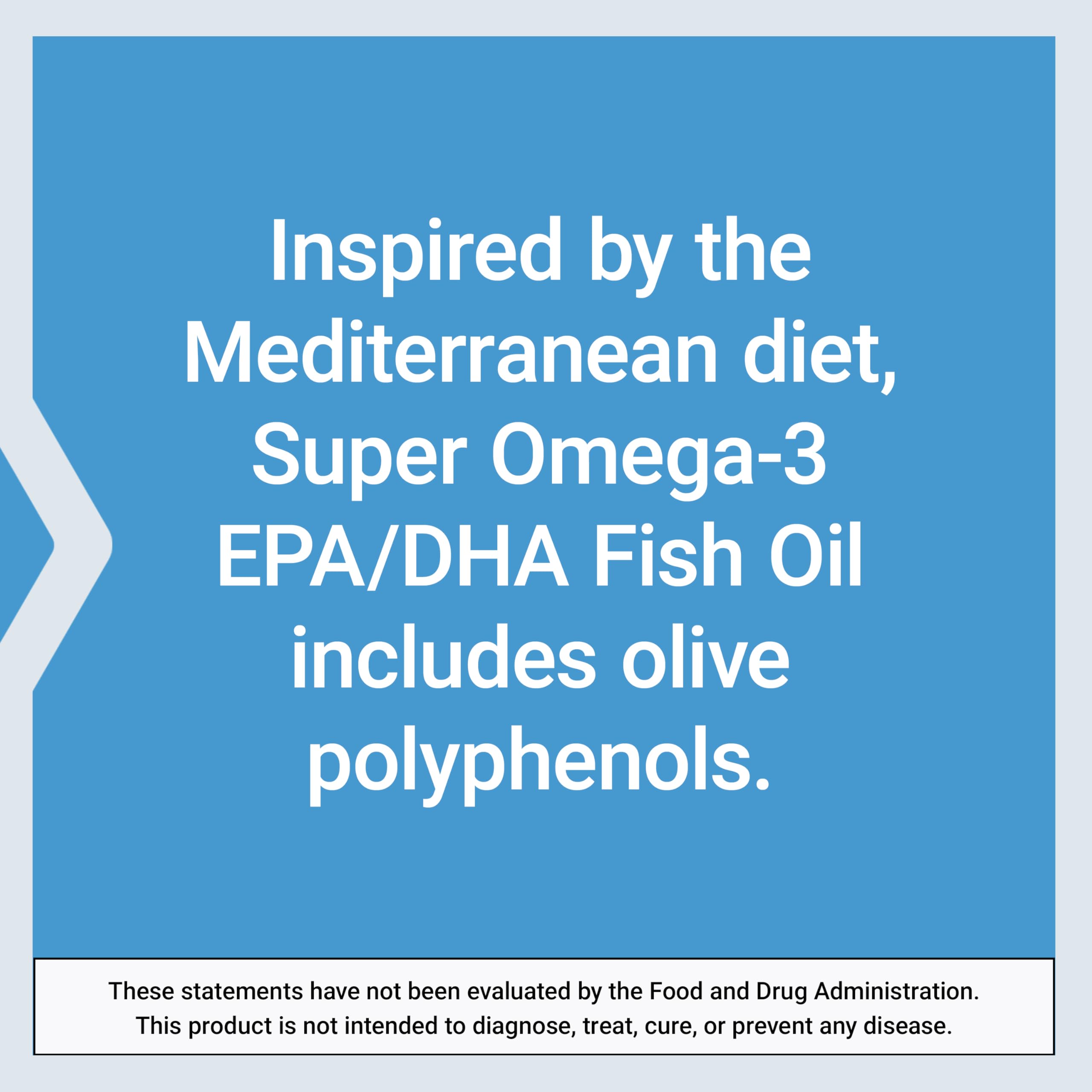 Life Extension Super Omega-3 Fish Oil 2000mg with olive polyphenols