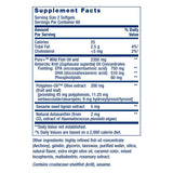 Life Extension Super Omega-3 Plus Fish Oil 286g back view