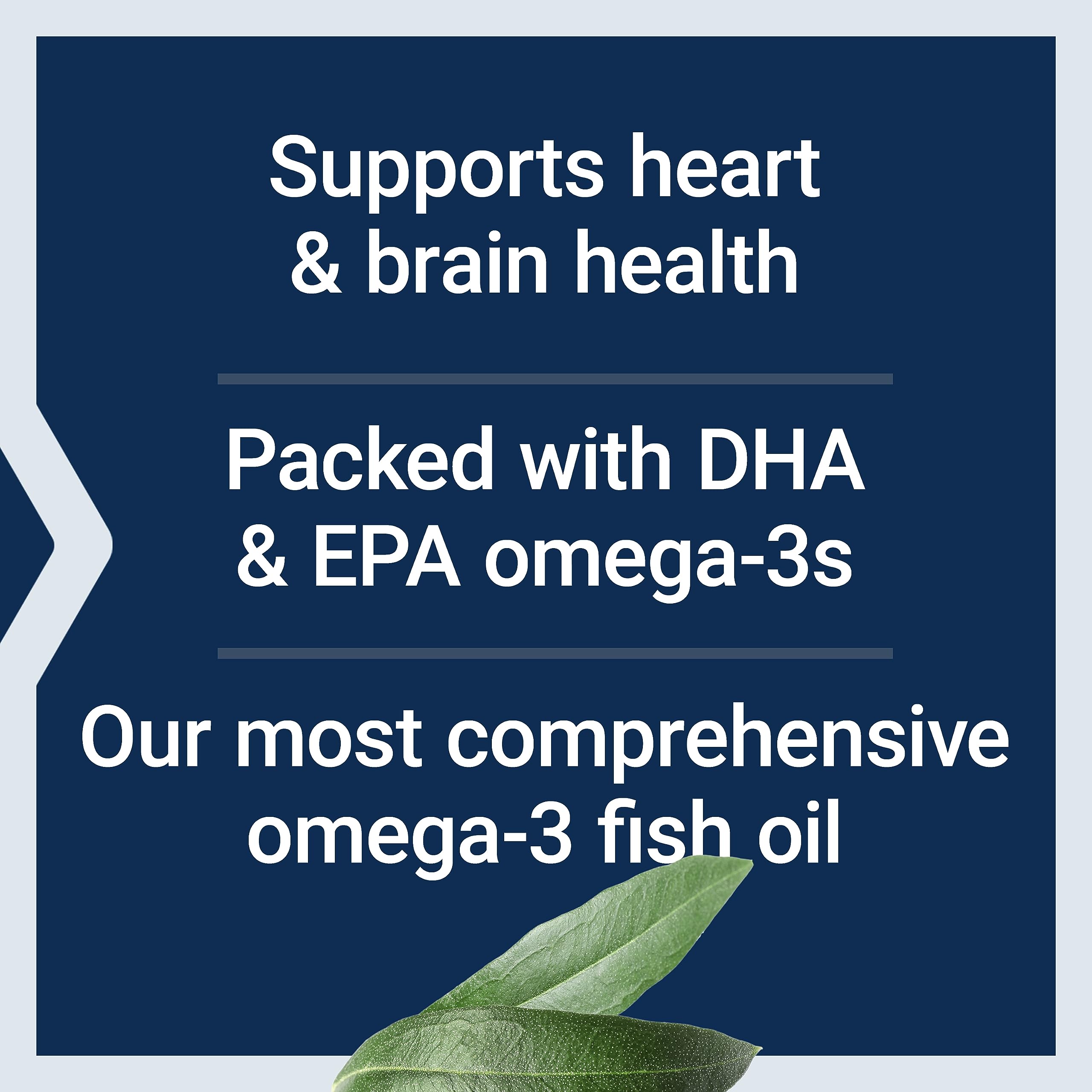 Life Extension Super Omega-3 Plus Fish Oil 286g side view