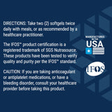 Life Extension Super Omega-3 Softgels in lifestyle setting