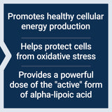 Life Extension Super R-Lipoic Acid 240mg bottle side view