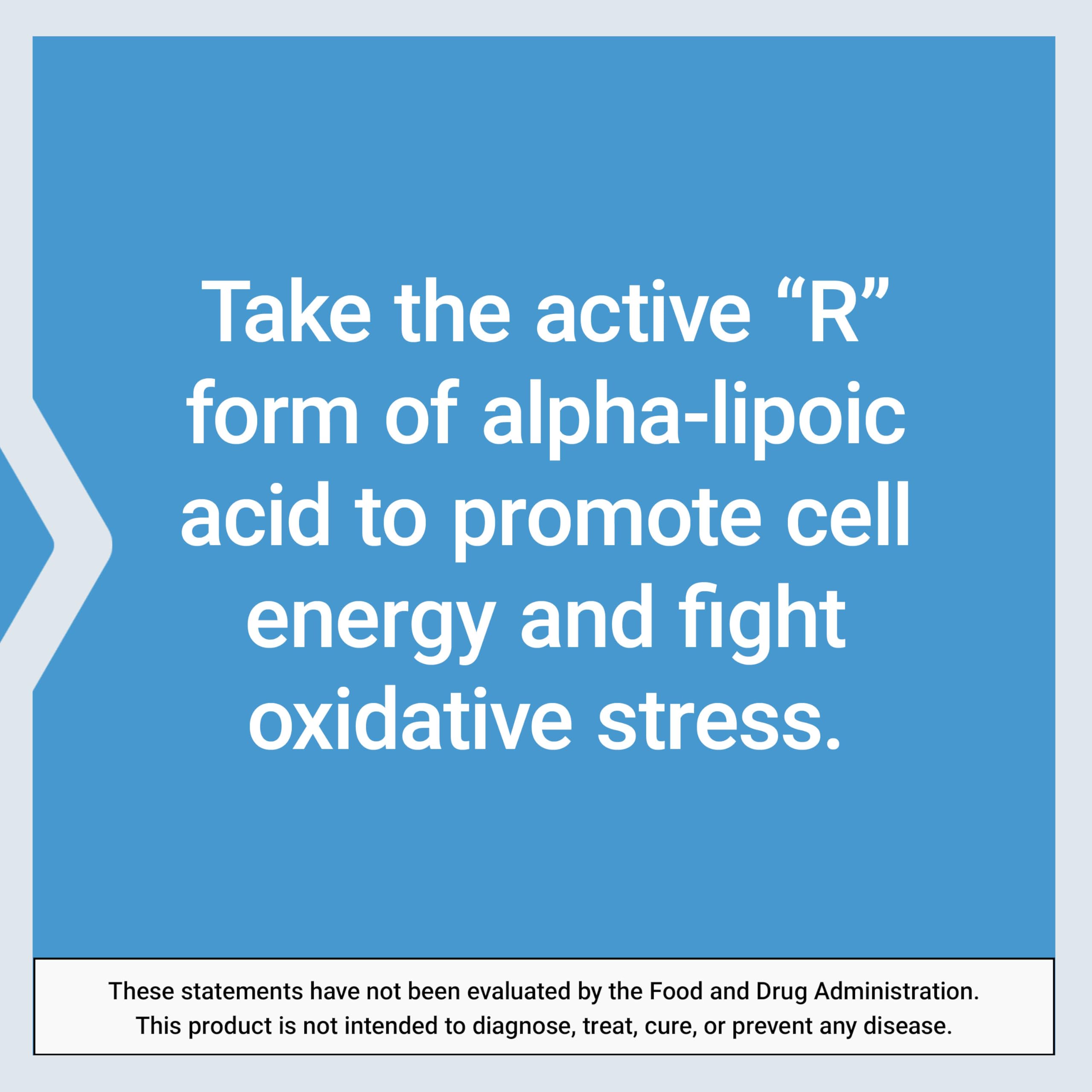 Life Extension Super R-Lipoic Acid 240mg capsule in hand