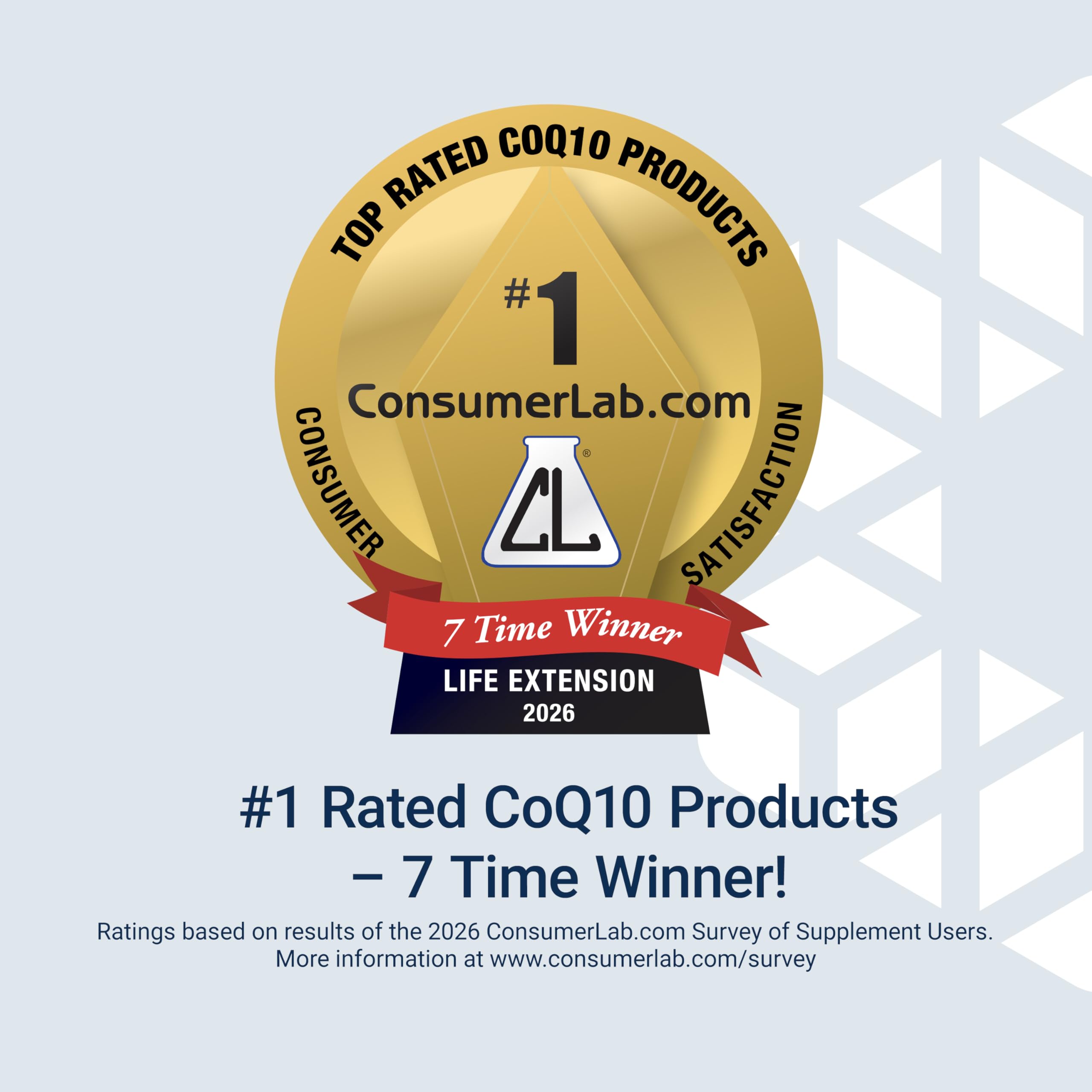 Life Extension Super Ubiquinol CoQ10 100mg capsules close-up