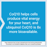 Life Extension Super Ubiquinol CoQ10 100mg capsules on a table