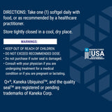 Life Extension Super Ubiquinol CoQ10 100mg open bottle
