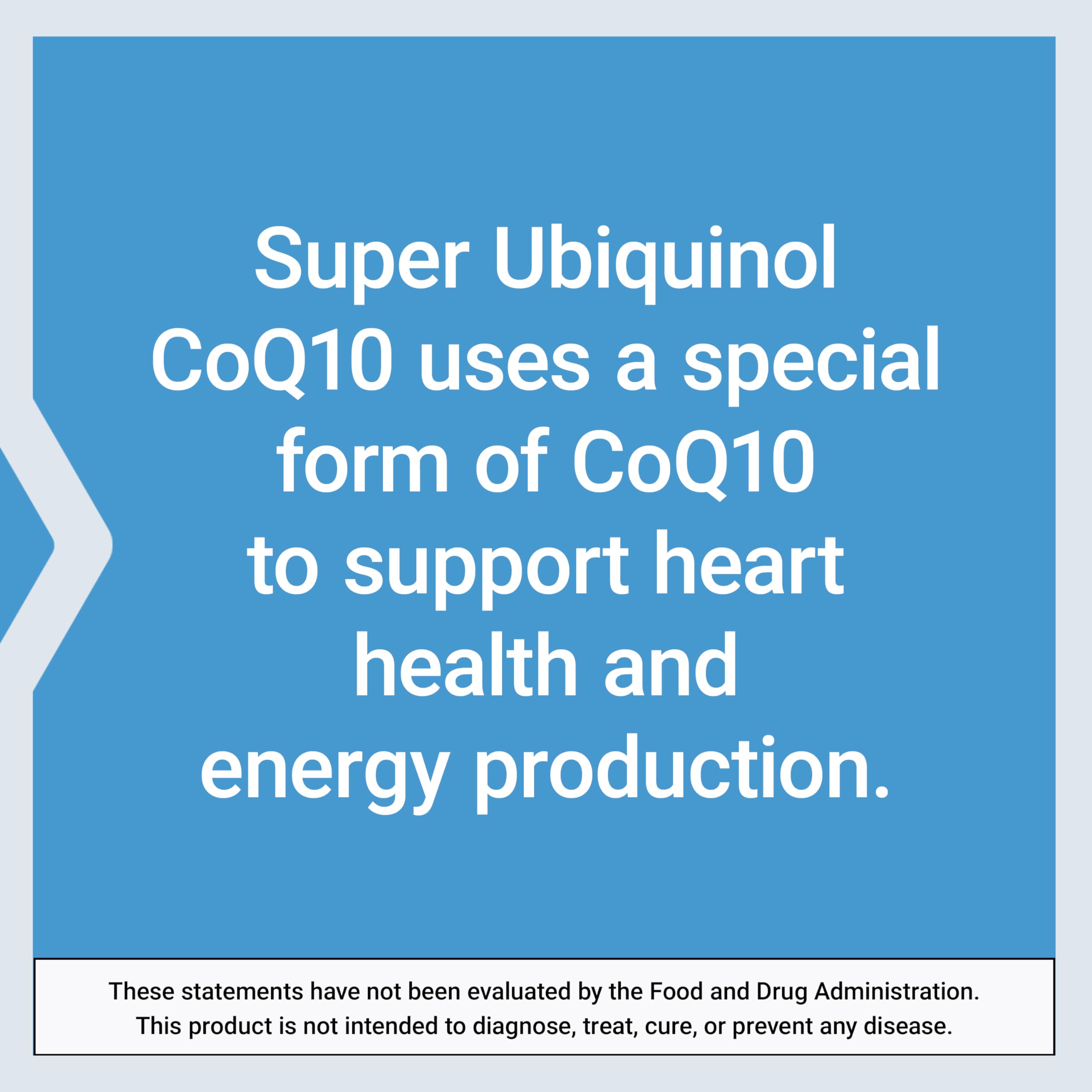 Life Extension Super Ubiquinol CoQ10 100mg softgels close-up