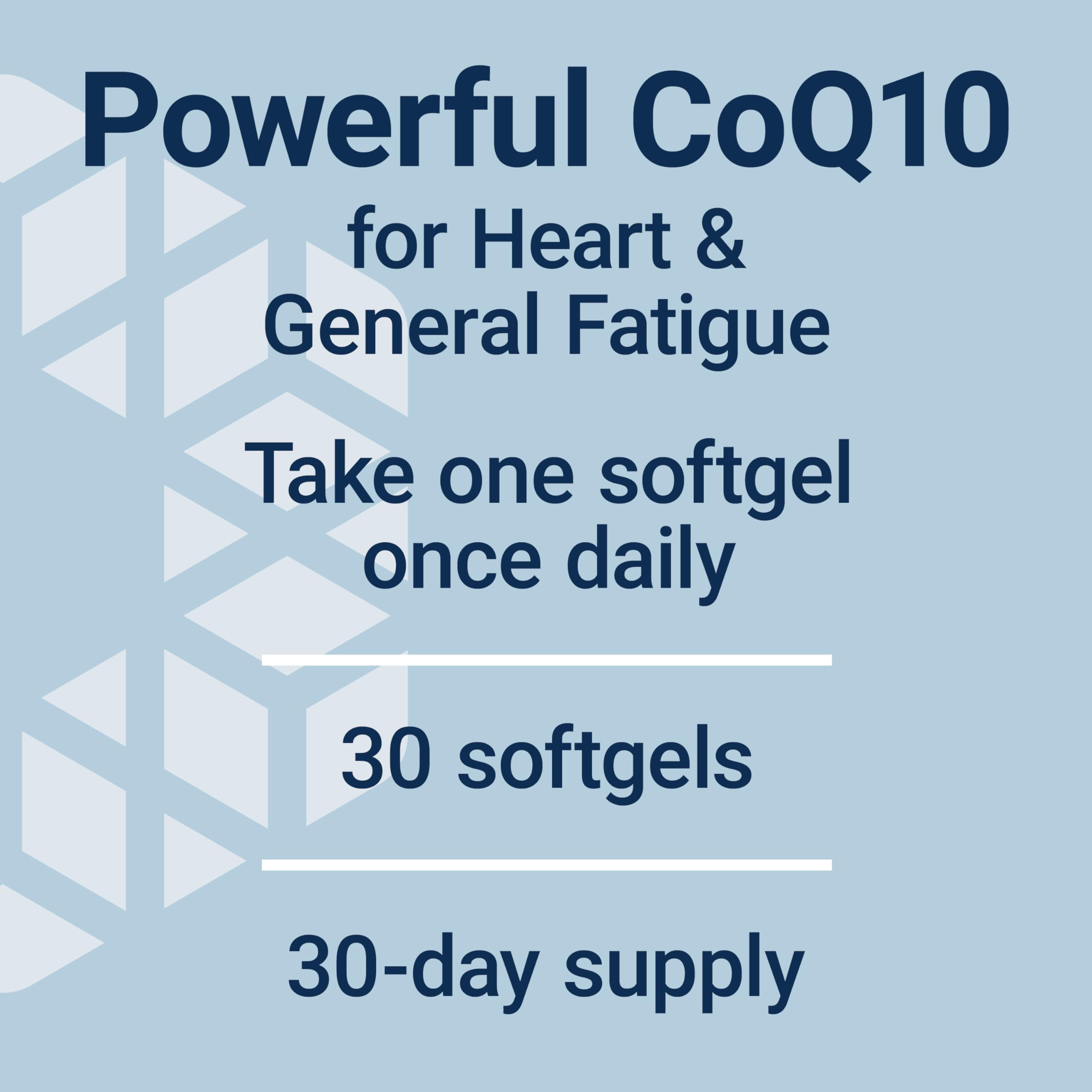 Life Extension Super Ubiquinol CoQ10 200mg ingredients list