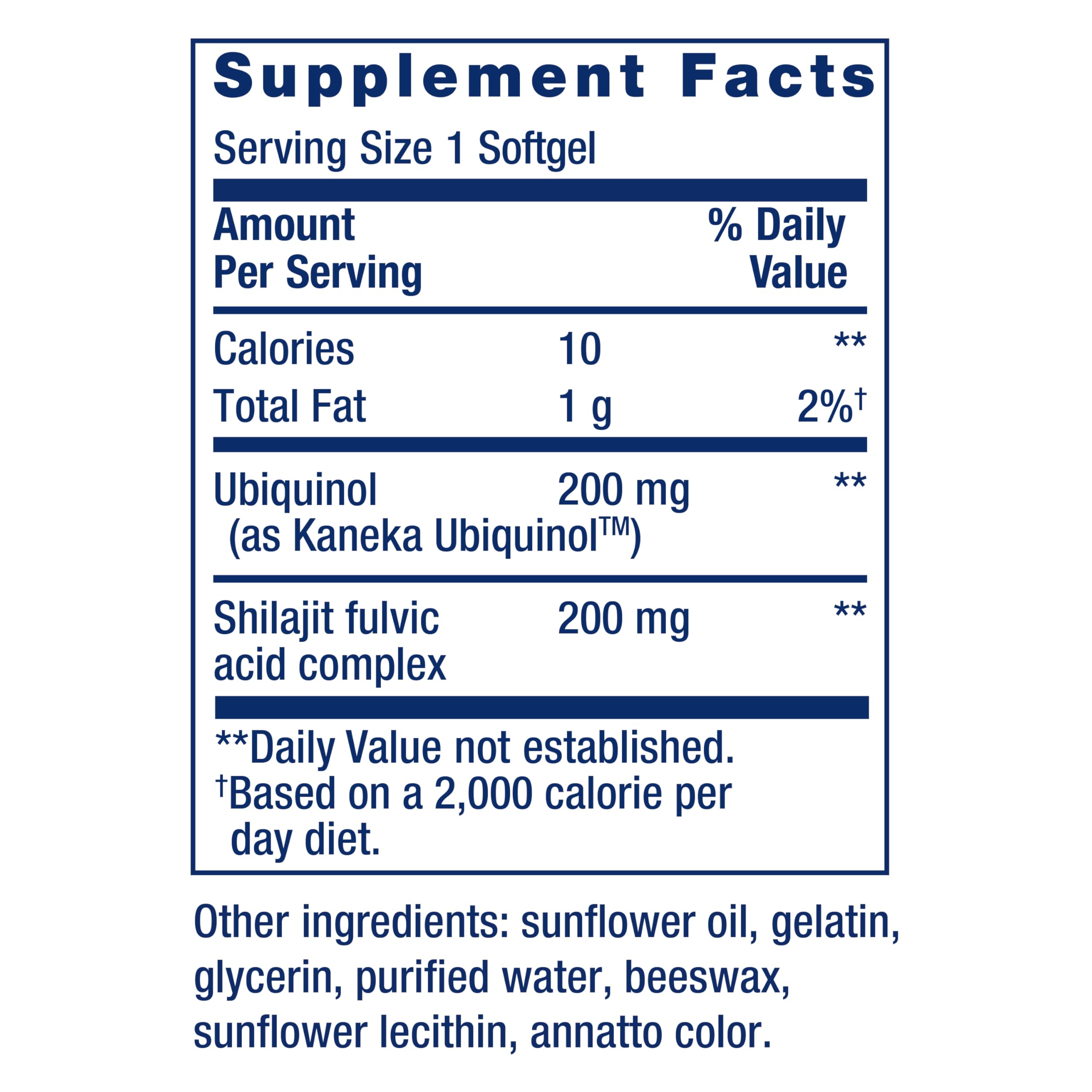 Life Extension Super Ubiquinol CoQ10 200mg packaging
