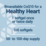 Life Extension Super Ubiquinol CoQ10 50mg softgel with shilajit